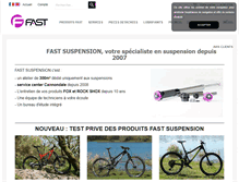 Tablet Screenshot of fast-suspensionshop.com